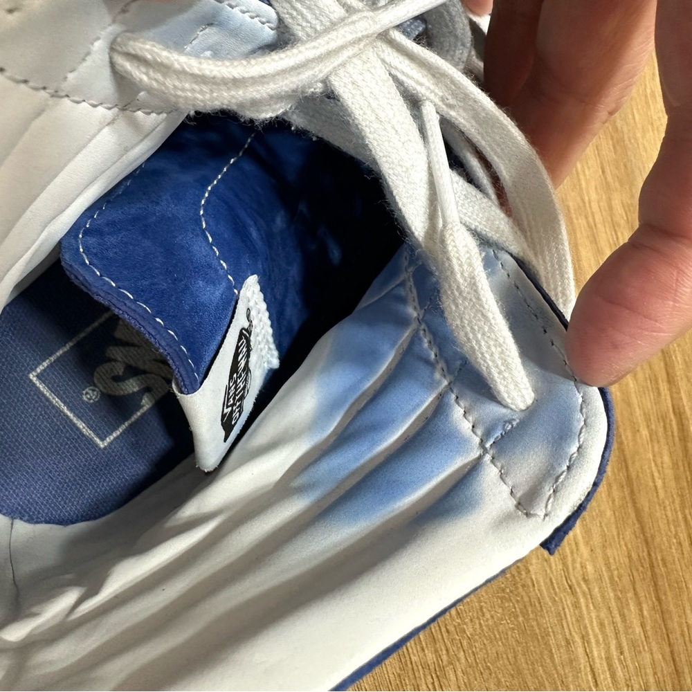 Vans HEIQ Eco Dry Sk8 Suede Hi Top Lace Up Sneaker Skater - Picture 13 of 13